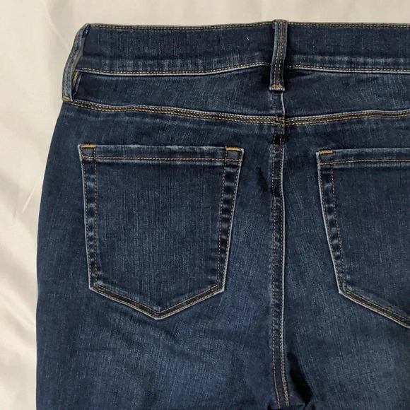 PACSUN High Rise Ripped Jegging, Color Dark Wash Size 24 S - Picture 10 of 15